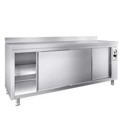 Meuble bas inox chauffant...