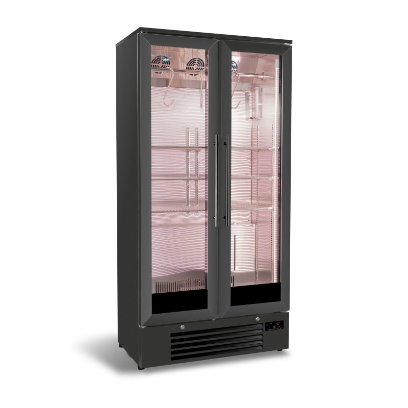 Cave de maturation 458 litres - froid ventilé - 2 portes vitrées