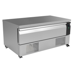 Soubassement réfrigéré positif et négatif - T° +1/+4 °C / -18/-21°C - 1 tiroir - 3 x  GN 1/1 -  Combisteel