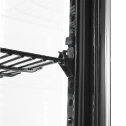 VITRINE RÉFRIGÉRATÉE 68L NOIR - 428x386x885 mm