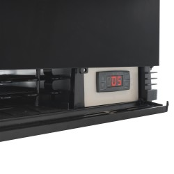 VITRINE RÉFRIGÉRATÉE 98L NOIR - 428x386x1110 mm