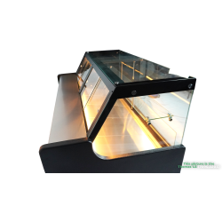 Vitrine comptoir réfrigérée - 1955 x 940 x 1200 mm - Gamme Thomas 2.0