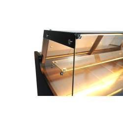 Vitrine comptoir réfrigérée - 1580 x 940 x 1200 mm - Gamme Thomas 1.5