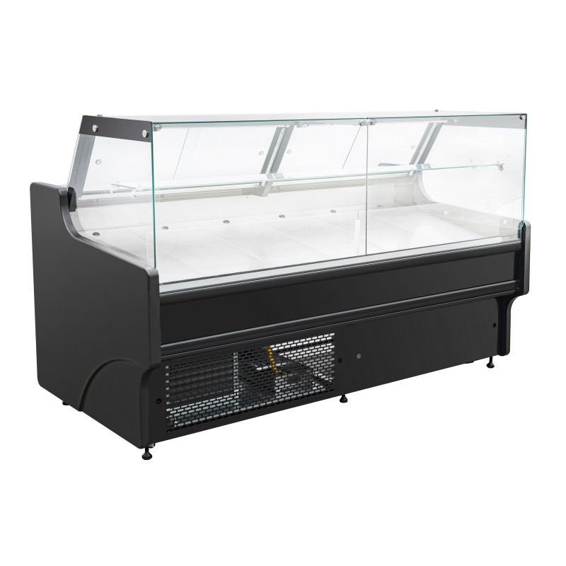 Vitrine comptoir réfrigérée - 1330 x 940 x 1200 mm - Gamme Thomas 1.3