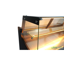 Vitrine comptoir réfrigérée - 1330 x 940 x 1200 mm - Gamme Thomas 1.3