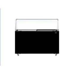 Vitrine à crème glacée Ténérife Noir - 10 x 5 litres