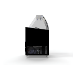 Vitrine à crème glacée Ténérife Noir - 8 x 5 litres