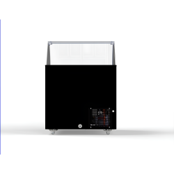 Vitrine à crème glacée Ténérife Noir - 6 x 5 litres