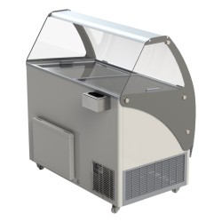 VITRINE À CREME GLACÉE BALI 9X5 LTR - 1192x825x1257 mm