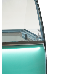 VITRINE À CREME GLACÉE CURACAO 10X5 LTR - 1447x825x1257 mm