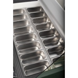 VITRINE À CREME GLACÉE HAWAI 16 5LTR - 1590x1195x1335 mm
