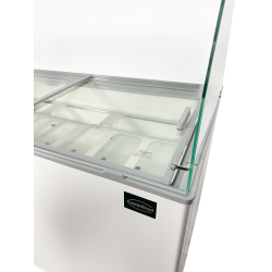 VITRINE À CREME GLACÉE JAVA 8x5 LTR - 1184x727x1229 mm