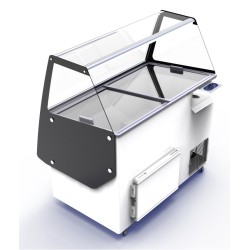 VITRINE À CREME GLACÉE IBIZA 8X5 LTR - 1194x842x1285 mm