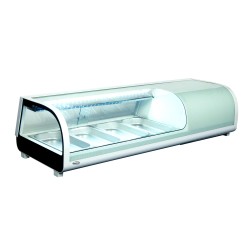 VITRINE À SUSHI  42L - 1177x420x265 mm