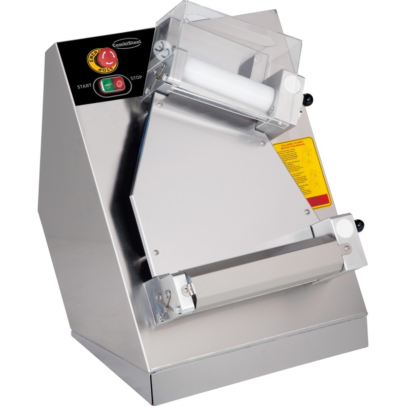LAMINOIR À PÂTE 40CM - ENTIÈREMENT INOX - 540x610x770 mm