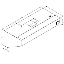 HOTTES MURALES COMPLET 1600 - 1600x700x520 mm