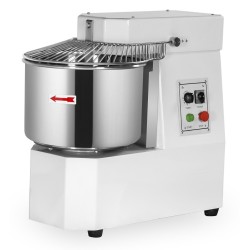 Pétrins à spirale avec tête et cuve fixes - 33 litres - Monophasé