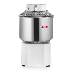 Pétrins à spirale avec tête et cuve fixes - 33 litres - Monophasé