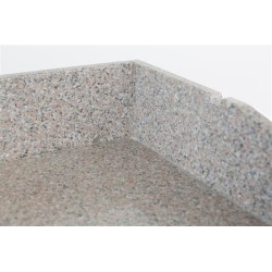 Table à pizza 3 portes avec dessus granit - 368 L - Profondeur 700 mm - Combisteel