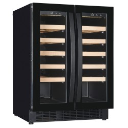 RAFRAÎCHISSEURS À VIN 100L DUAL ZONE - 595x570x820 mm