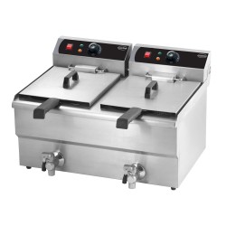 FRITEUSE POSABLE ÉLECTRIQUE 2X10 L - 690x560x380 mm