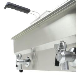 FRITEUSE POSABLE ÉLECTRIQUE 2X10 L - 690x560x380 mm