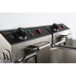 FRITEUSE POSABLE ÉLECTRIQUE 2X6 L - 590x440x290 mm