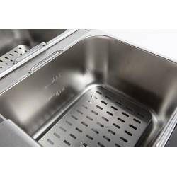 FRITEUSE POSABLE ÉLECTRIQUE 2X6 L - 590x440x290 mm