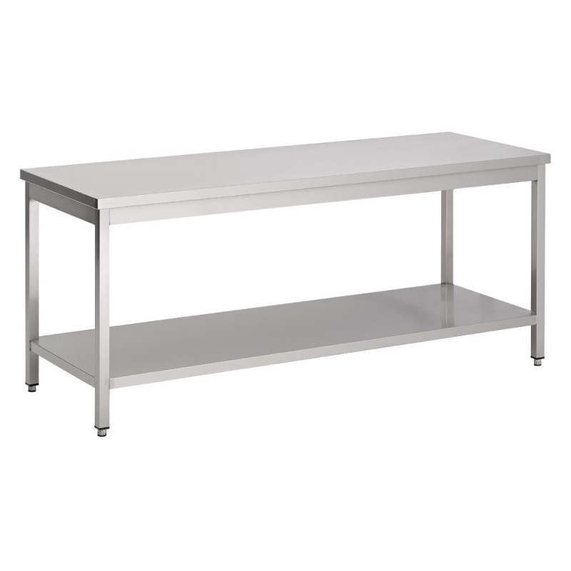 Table de travail centrale - Largeur 1300 mm - Prof 600 mm