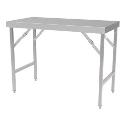 Table de travail pliante profondeur 700 hauteur 850 mm - COMBISTEEL