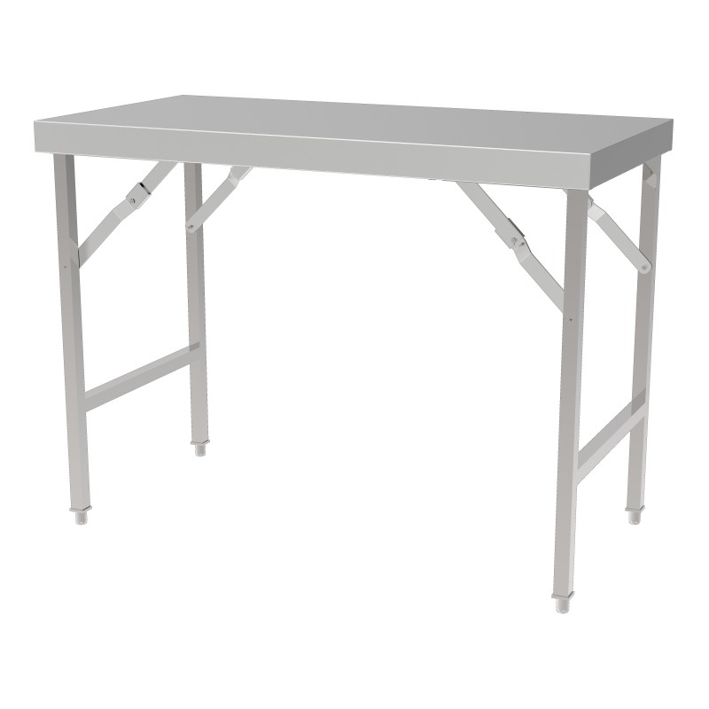Table de travail pliante profondeur 700 hauteur 850 mm - COMBISTEEL