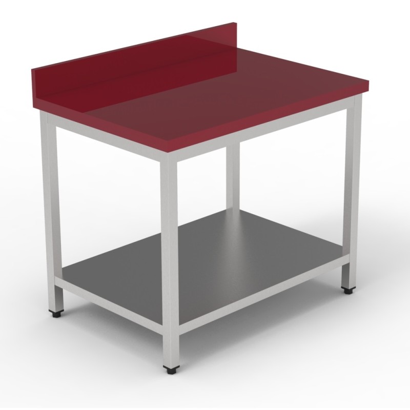 700 TABLE DE DÉCOUPE AVEC ÉTAGÈRE 1600 - 1600x700x850 mm
