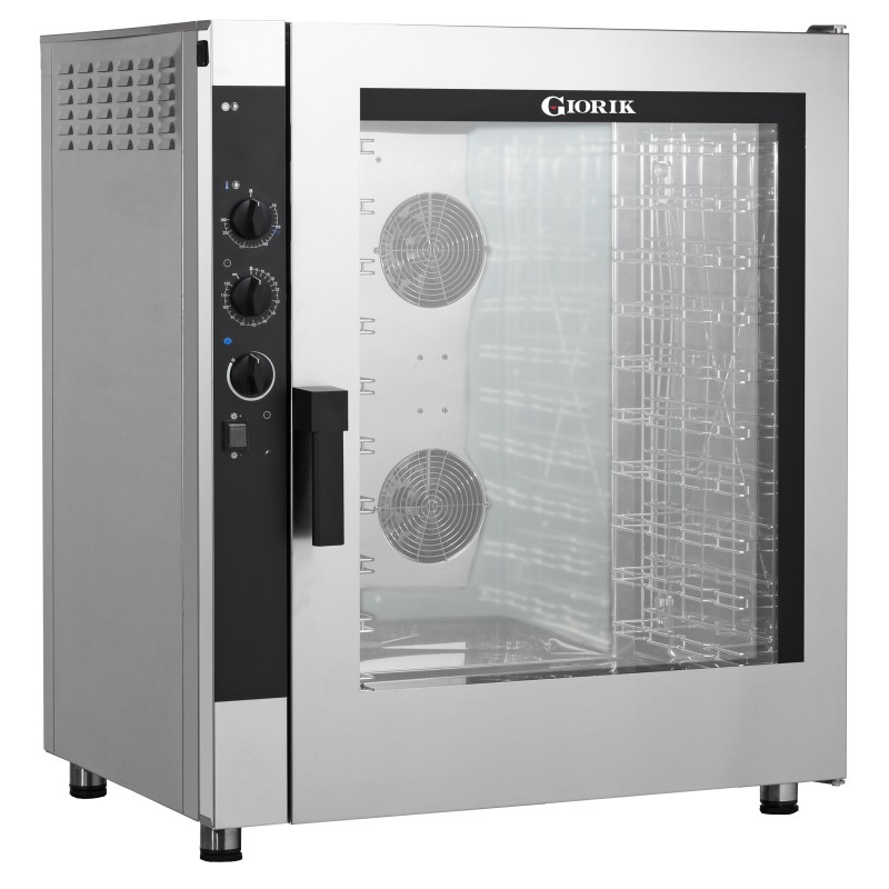 Four à convection électrique 10 niveaux GN 1/1 avec humidificateur - Giorik