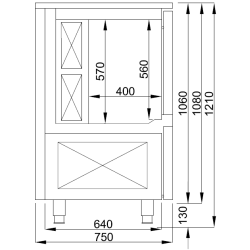 Cellule de refroidissement 7 niveaux GN 1/1 - Combisteel