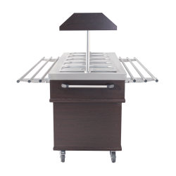 Buffet salad'bar chaud- 5 x GN 1/1 - T° +30/+90°C