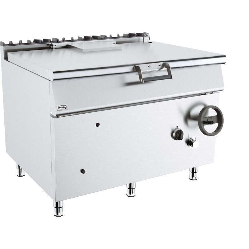 BASE 900 SAUTEUSE BASCULANTES À GAZ 120L - 1200x900x900 mm