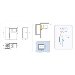 Groupe logé encastrable pour chambre froide positive - 7.8-13.4 m3