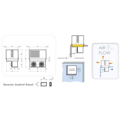Groupe froid plafonnier pour chambre froide négative - Gamme Pro Line - 6.3 à 9.8 m3