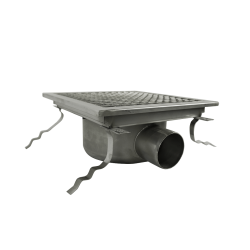 Grille d'évacuation caniveau de sol cuisine pro 300