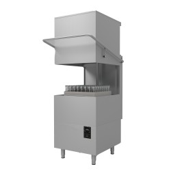 Lave-vaisselle à capot convoyeur - Triphasé - hauteur de chargement 410 mm