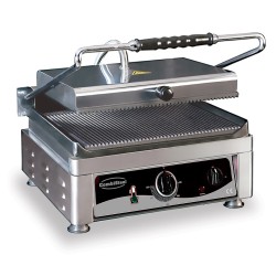 Grill panini professionnel rainurée-rainurée - Combisteel