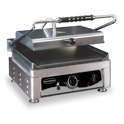 Grill panini professionnel lisse-rainurée - Combisteel