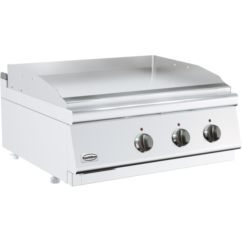 BASE 700 PLAQUES GRILL A ÉL. CHROME - 800x700x300 mm