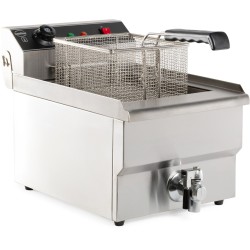 Friteuse électrique de table 8 litres - Monophasé - 3.3 kW -