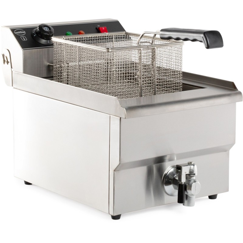 Friteuse électrique de table 8 litres - Monophasé - 3.3 kW -