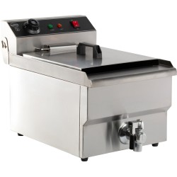 Friteuse électrique de table 8 litres - Monophasé - 3.3 kW -