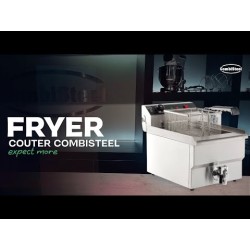 Friteuse électrique de table 8 litres - Monophasé - 3.3 kW -