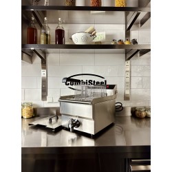 Friteuse électrique de table 8 litres - Monophasé - 3.3 kW -