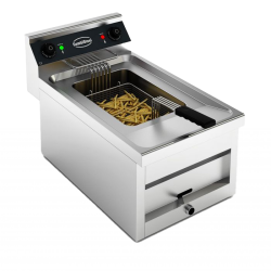 FRITEUSE POSABLE ÉLECTRIQUE 1X12L 6KW - 400x700x328 mm