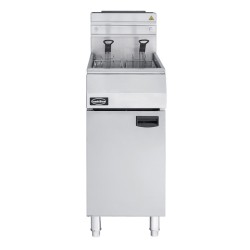 Friteuse professionnelle gaz sur coffre - 21 litres - Combisteel